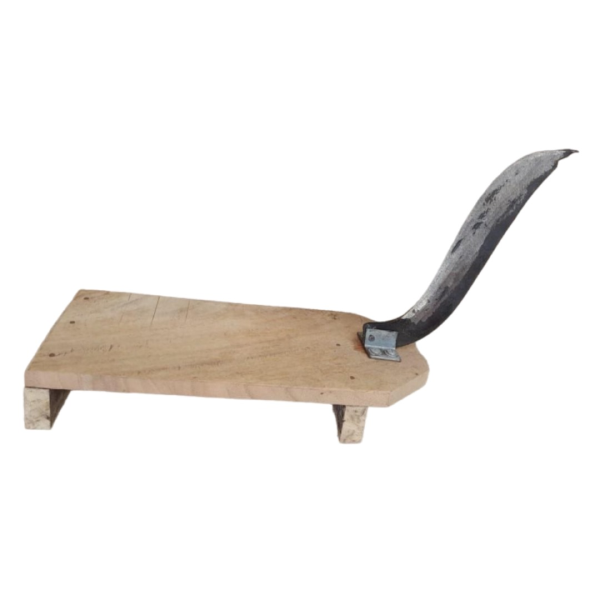 Iron blade vegetable cutter