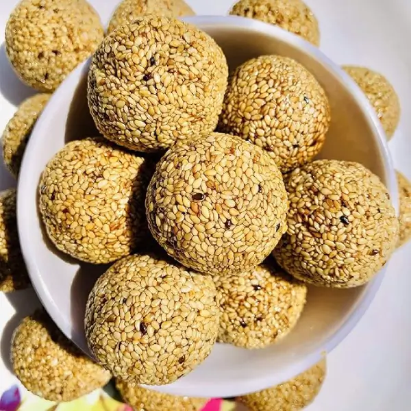 Flax seeds jaggery laddu - Image 2