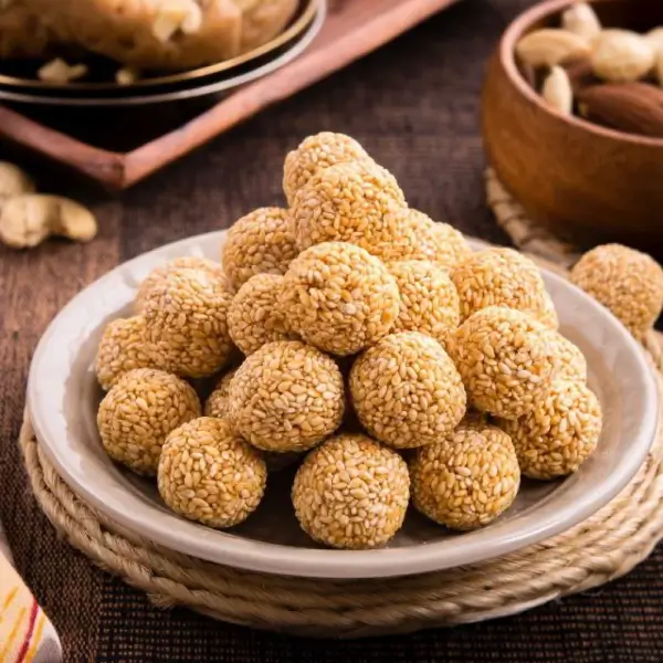 Flax seeds jaggery laddu - Image 4