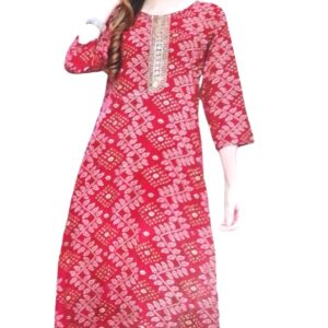 RED KURTI