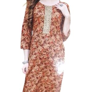 BROWN KURTI