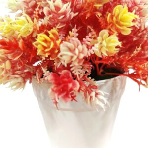 Plastic flower with stand