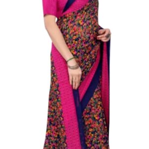 Pochampally Georgette Printed Saree