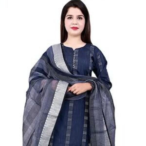Cotton kurti with duptta