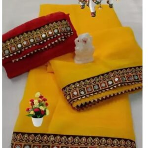 Embroidery Saree
