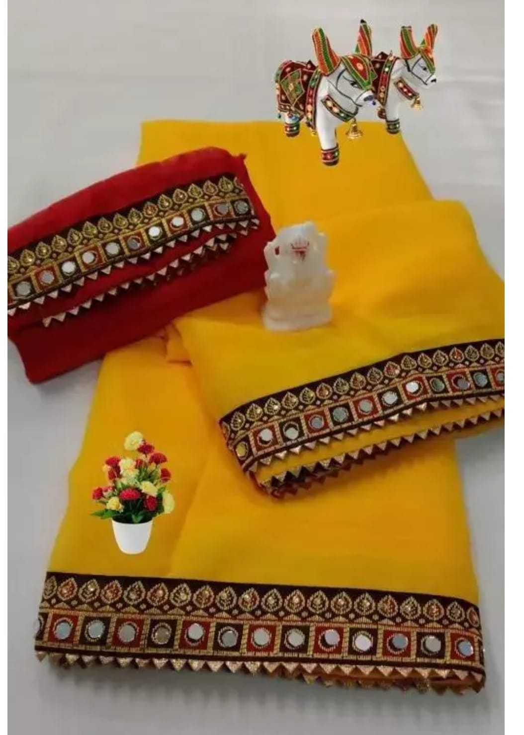 Embroidery Saree