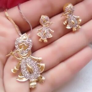 Women's Gold Plated Jewellery Set
