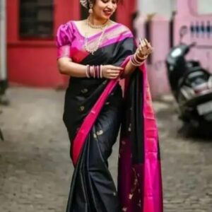 silk paithani saree