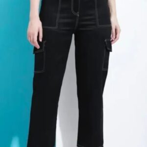 women jeans black