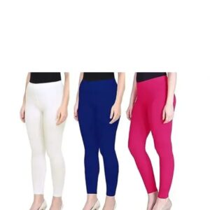 Womens Ankle Leggings Pack of 3