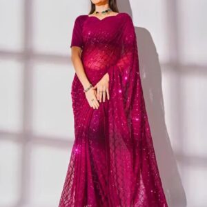 Georgette Designer Saree