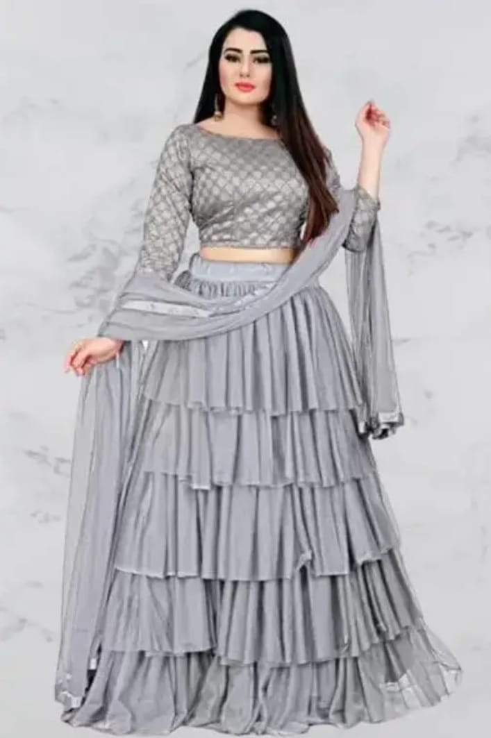 Embroidery Work Lehenga Choli - Image 4