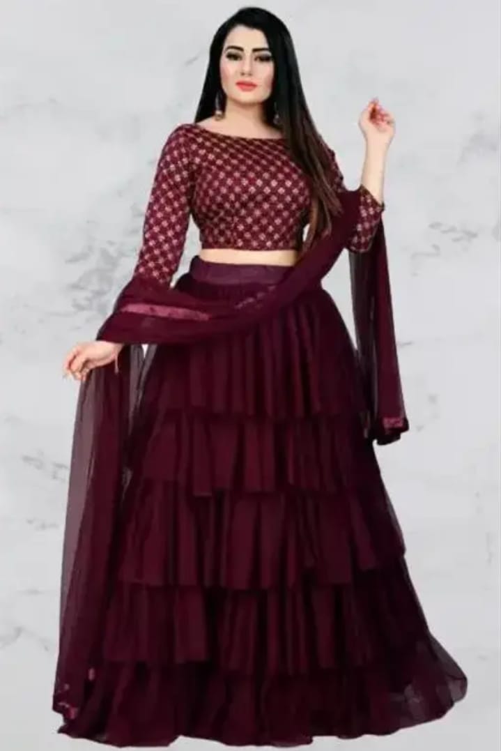 Embroidery Work Lehenga Choli
