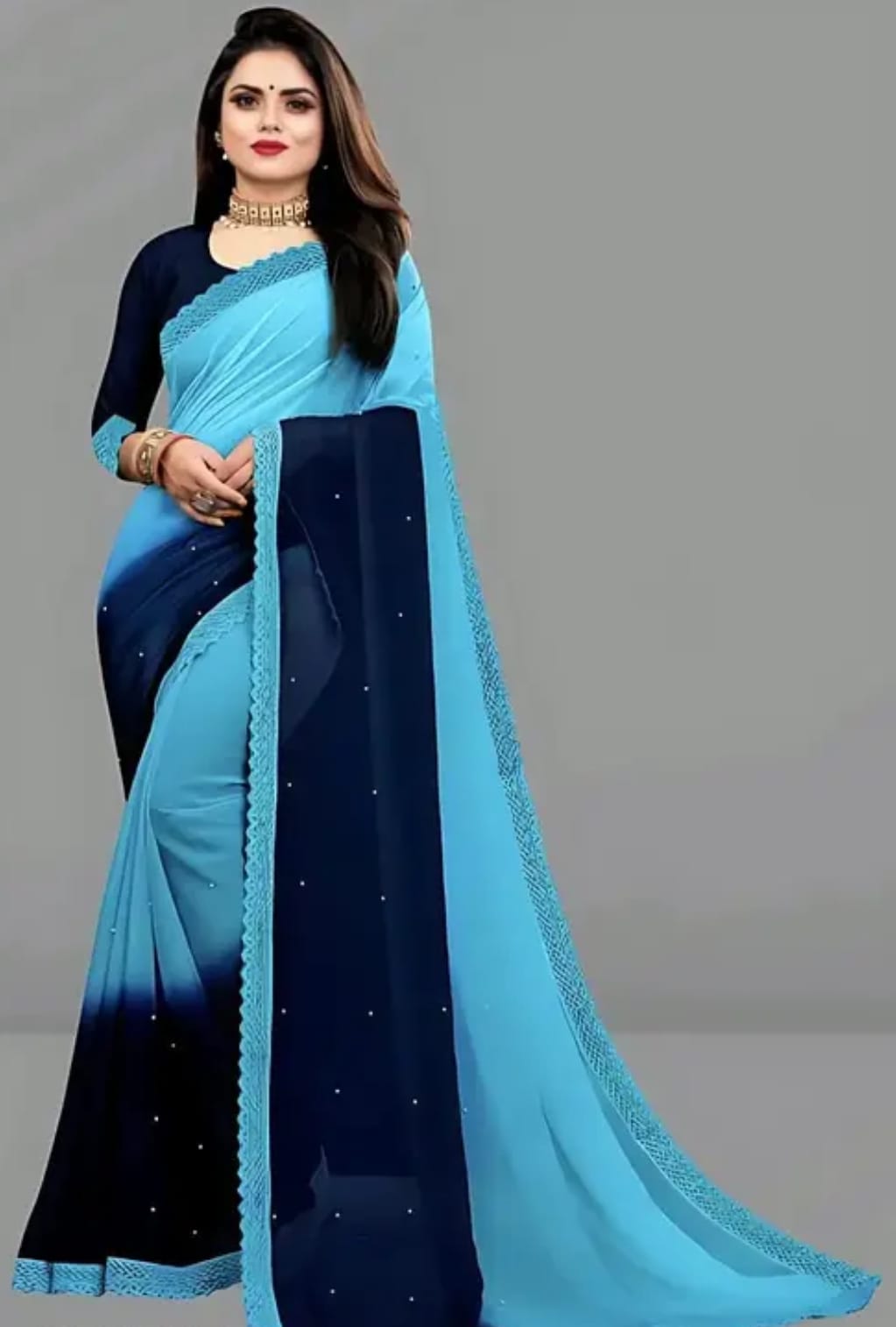 Georgette saree