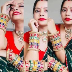 Multicolour Design Famous Bridal Chooda Set