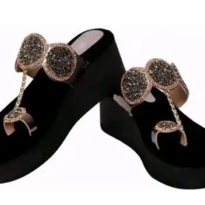 Girls Velvet Sandals