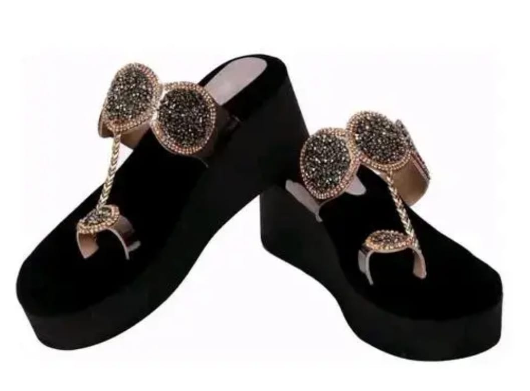 Girls Velvet Sandals