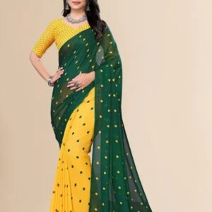 Georgette Printed Women's Saree
