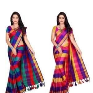 Self Design Saree