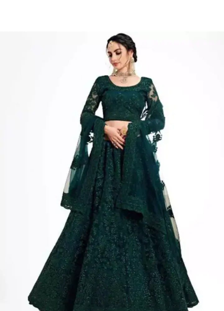 Semi Stitched Lehenga Choli
