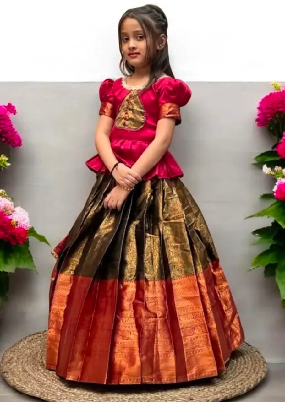 PATTU PAVADAI FOR KIDS