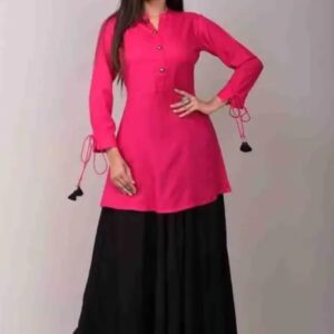 Women Rayon Kurti Set