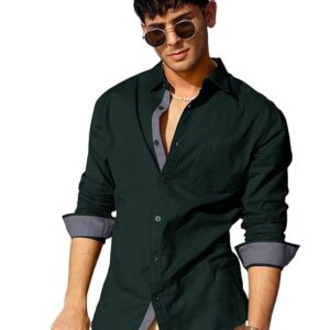 Men's Sleeve Cotton Shirt