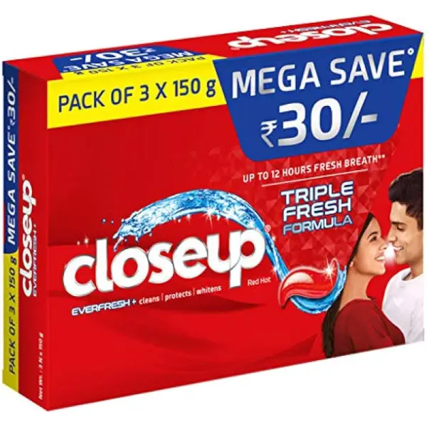 Closeup Triple Fresh Formula Toothpaste - Image 3