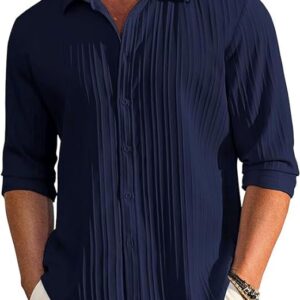Men's Sleeve Linen Shirt