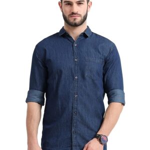 Men's Denim Cotton Shirt