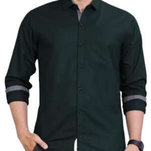 Sleeves Cotton Shirt For Men's