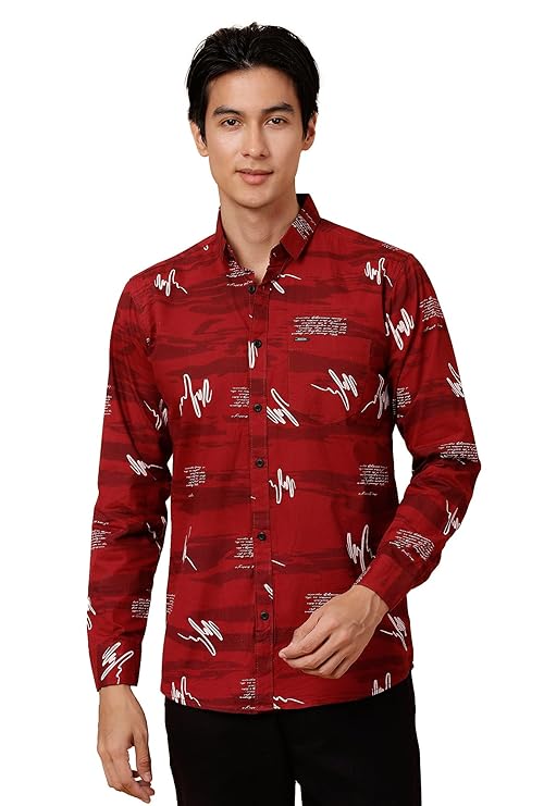 Printed Slim Fit Shirt