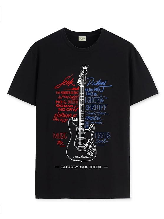 Guitar Design T-Shirt