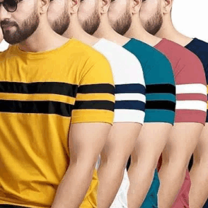 Stripes Half Sleeve T-shirt