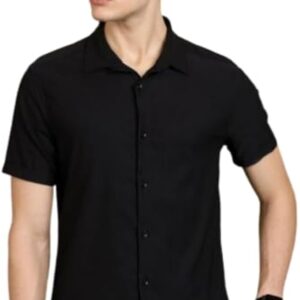 Lycra Solid Stylish Men Shirt
