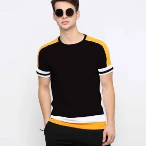 Multicolor Cotton Blend T-Shirt
