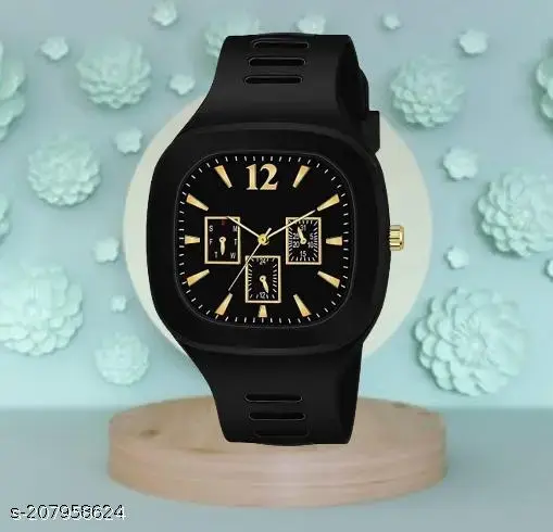 Square Stylish Analog Watch - Image 3