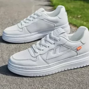 White Sports Shoes Men