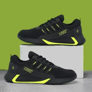 Black Sports Shoes For Men