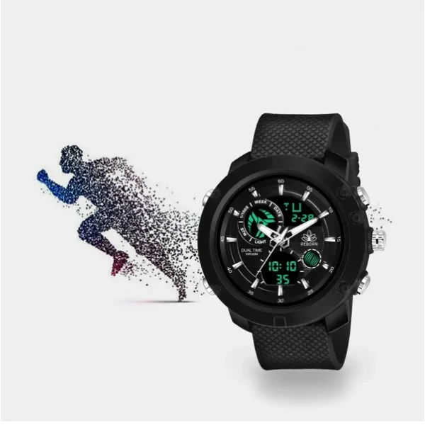 Dual Time Digital Watch