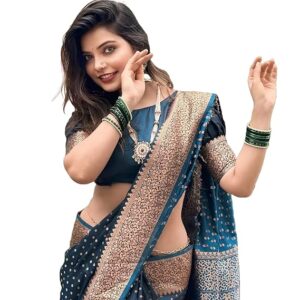 Kanjivaram Soft Semi Silk Banarasi Saree