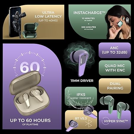 Noise Buds N1 Pro in Ear Truly Wireless Earbuds - Image 2