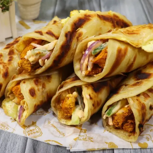 Double Egg Chicken Lachha Roll - Image 2
