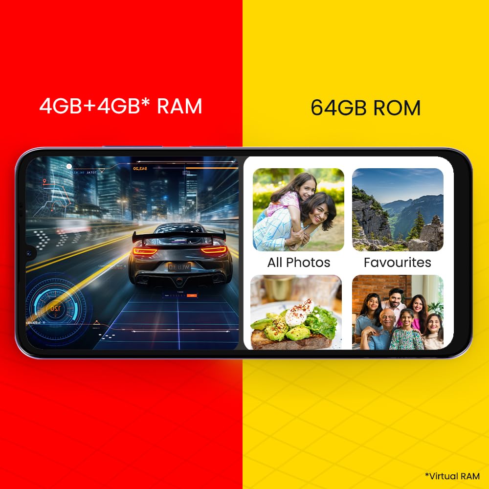 Lava O3 (Glossy Lavender, 3 GB RAM, 64 GB Storage) - Image 2