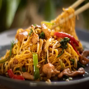 Egg Chicken Chowmein