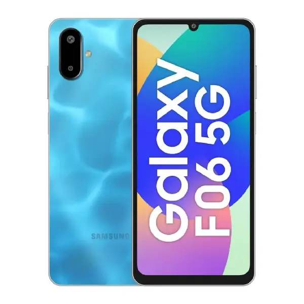 Samsung Galaxy F06 5G, Bahama Blue (4GB, 128GB)