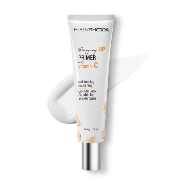 Hilary Rhoda Prepping UP PRIMER with Vitamin C