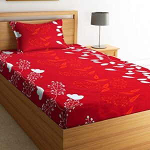 Single Bedsheet with 1 Pillow Cover