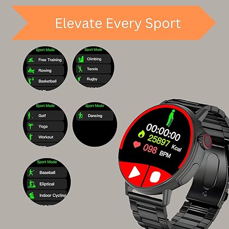 SHOPEVOLVES Nextfit Smartwatch (Black) - Image 4