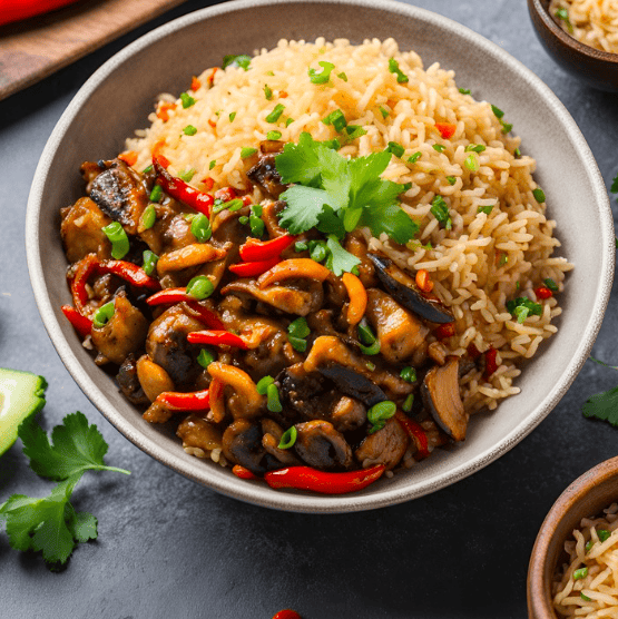 Chilli Mushroom Meal - Image 2